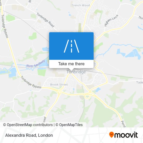 Alexandra Road map