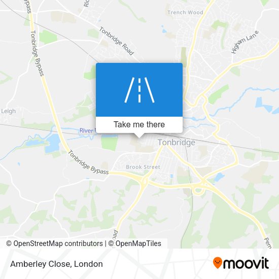 Amberley Close map