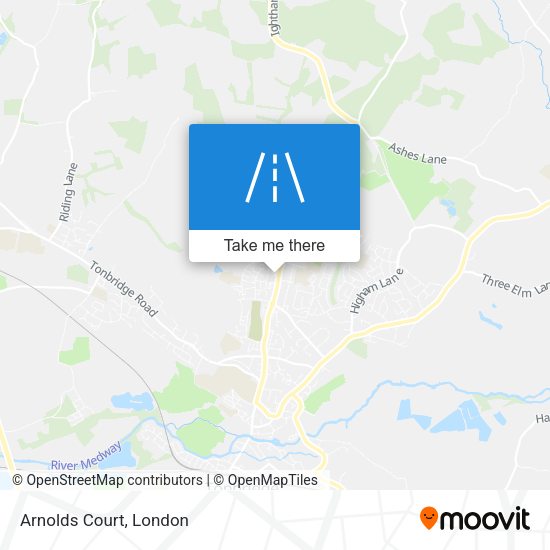 Arnolds Court map