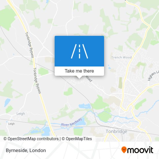 Byrneside map