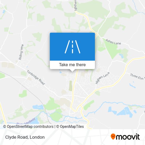 Clyde Road map