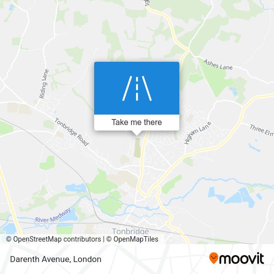 Darenth Avenue map
