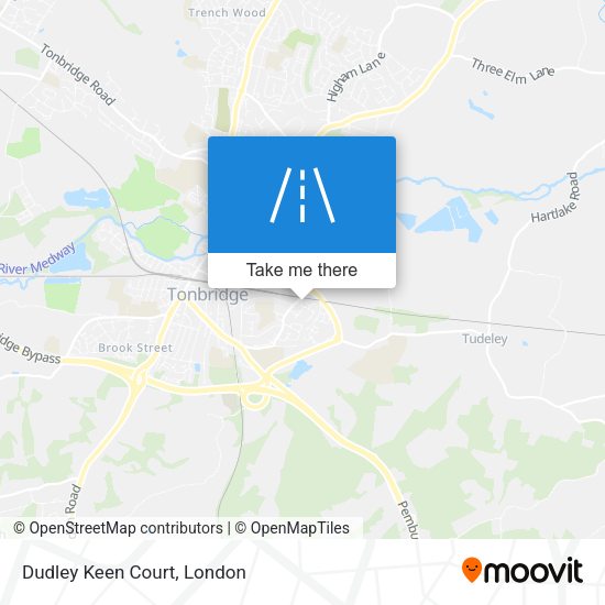 Dudley Keen Court map