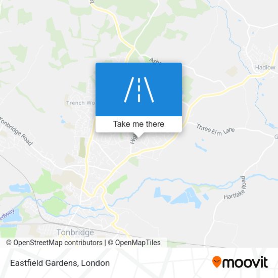 Eastfield Gardens map