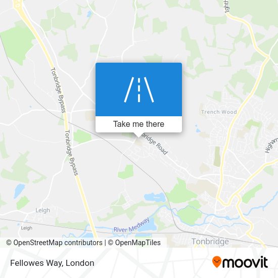 Fellowes Way map