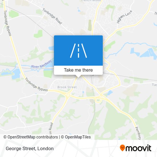 George Street map
