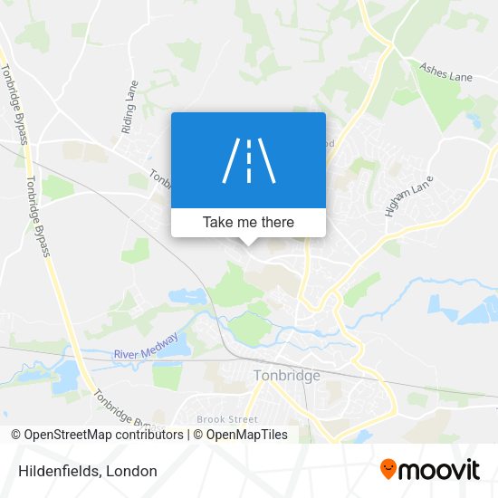 Hildenfields map