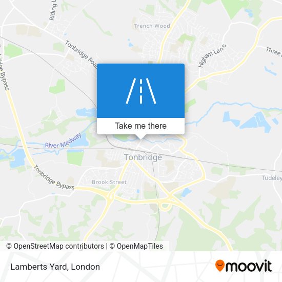 Lamberts Yard map
