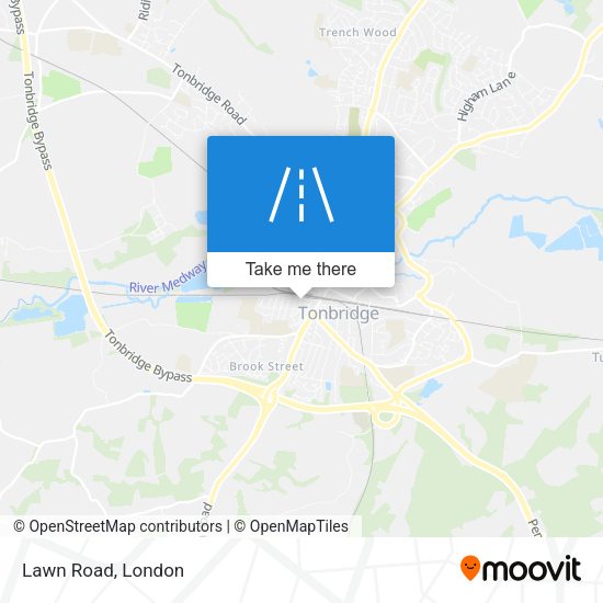 Lawn Road map