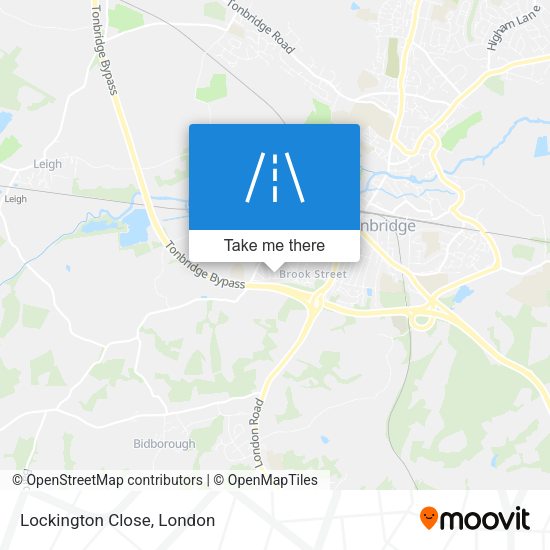 Lockington Close map