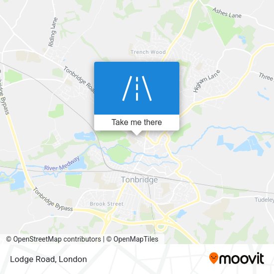 Lodge Road map