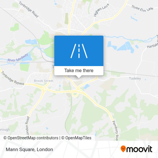 Mann Square map