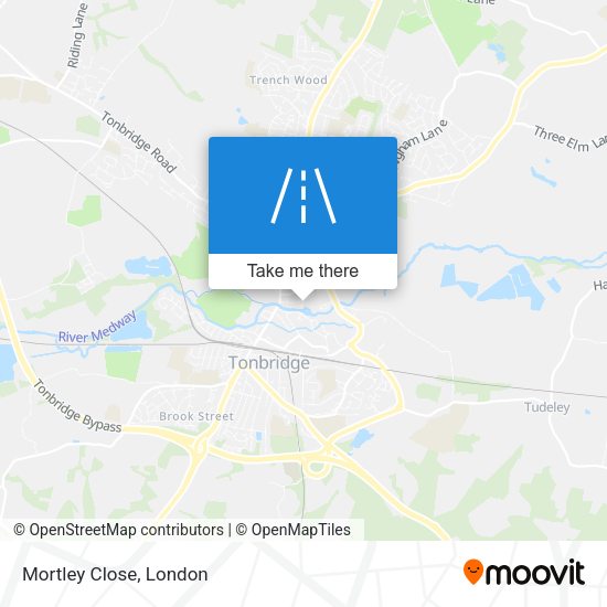 Mortley Close map
