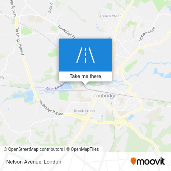 Nelson Avenue map