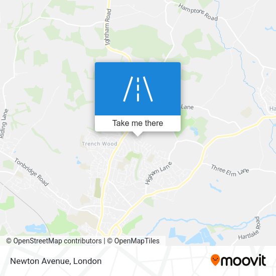Newton Avenue map