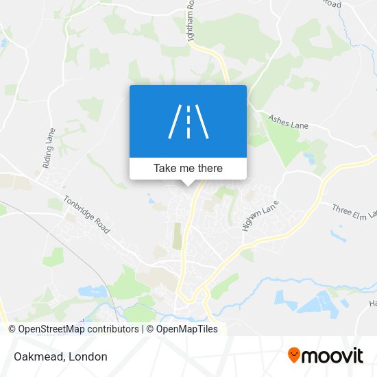 Oakmead map