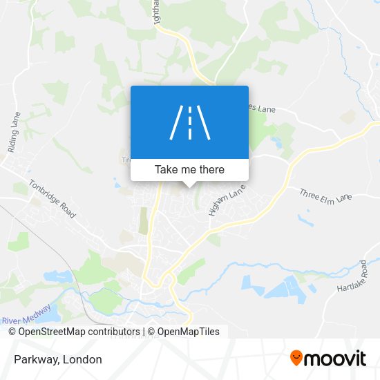 Parkway map