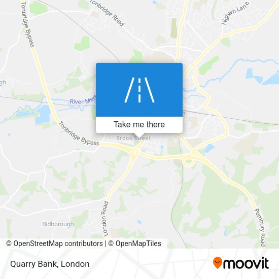 Quarry Bank map