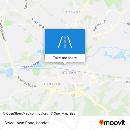 River Lawn Road map
