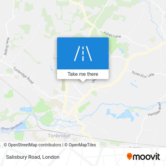 Salisbury Road map