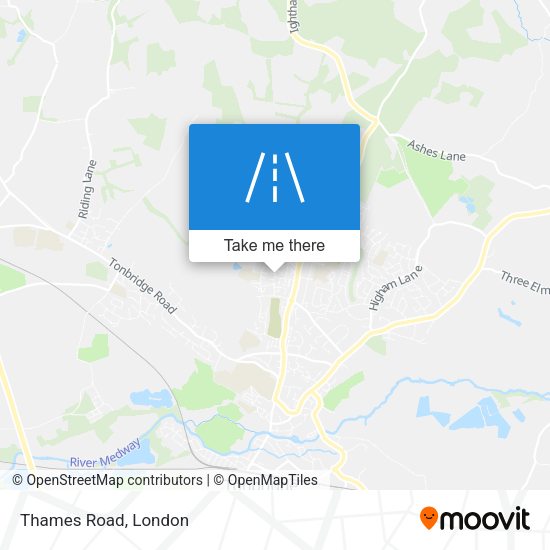 Thames Road map