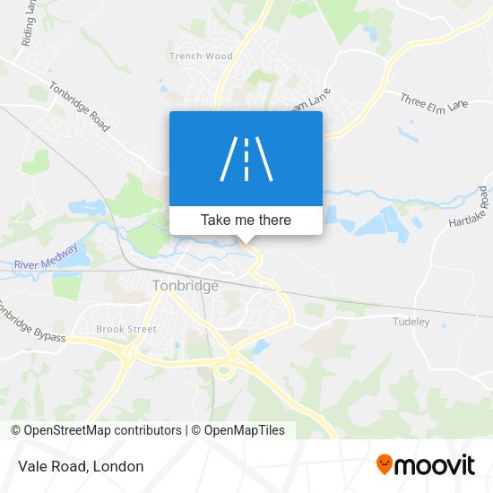 Vale Road map