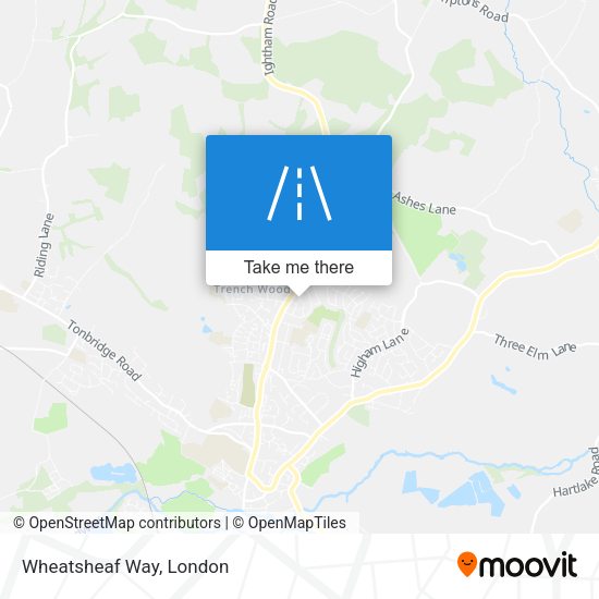 Wheatsheaf Way map