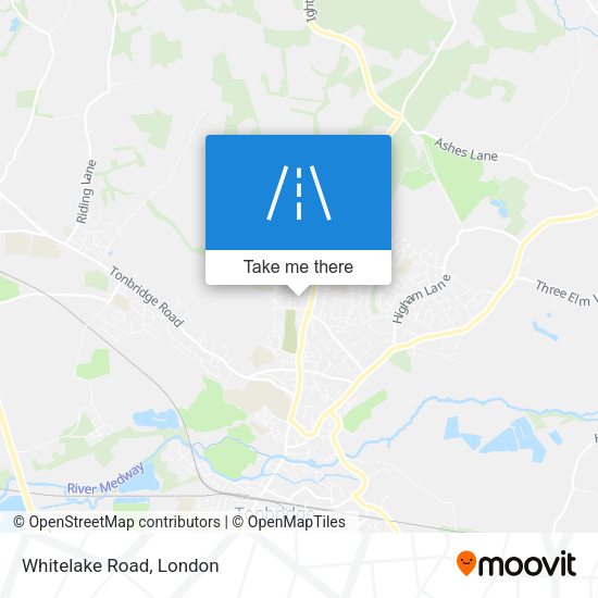 Whitelake Road map