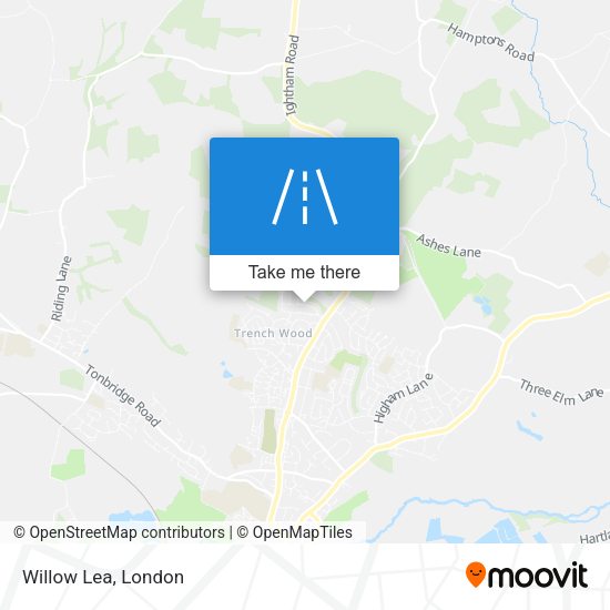 Willow Lea map