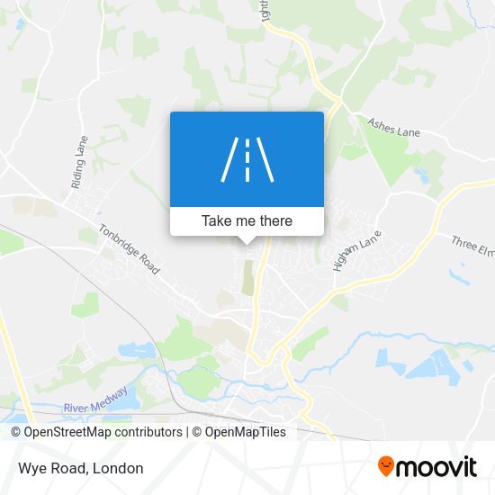 Wye Road map