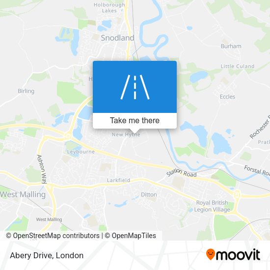 Abery Drive map