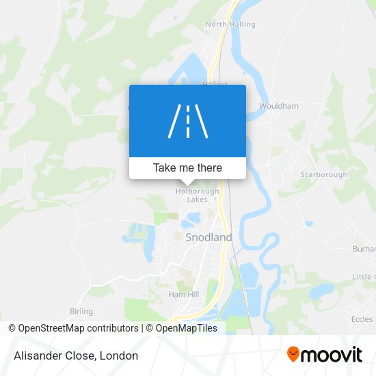 Alisander Close map