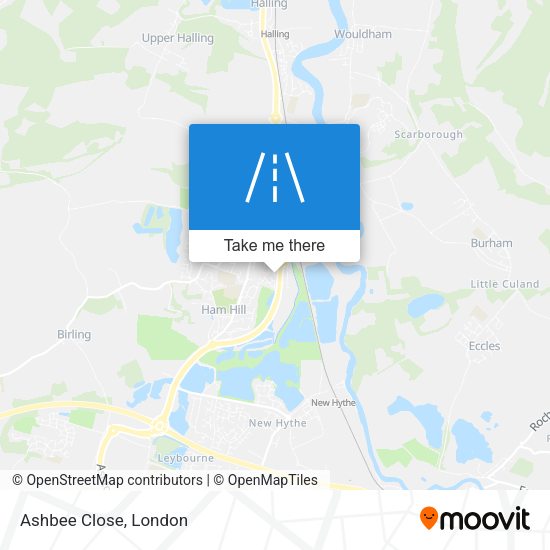 Ashbee Close map