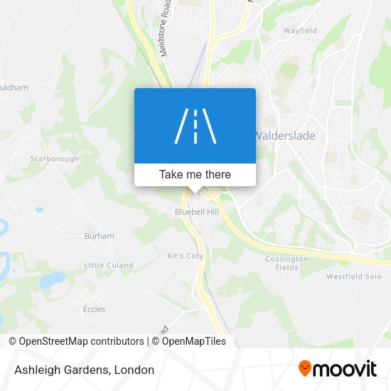 Ashleigh Gardens map