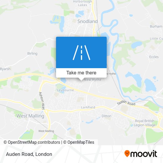 Auden Road map