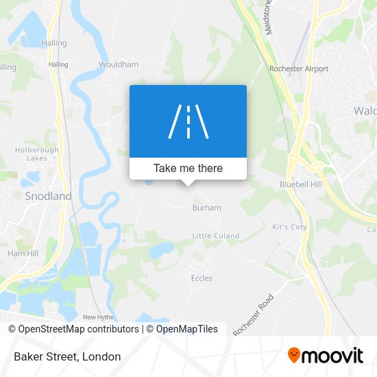 Baker Street map