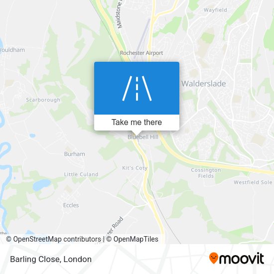 Barling Close map