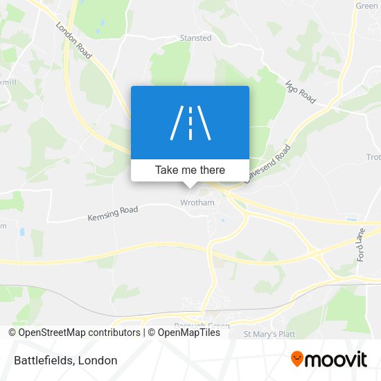 Battlefields map