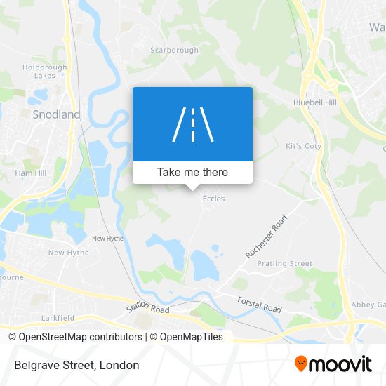 Belgrave Street map