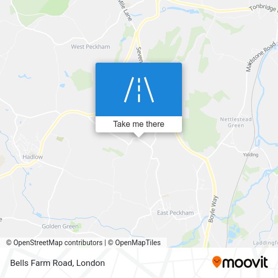 Bells Farm Road map