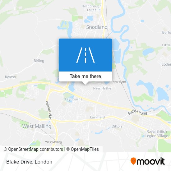 Blake Drive map