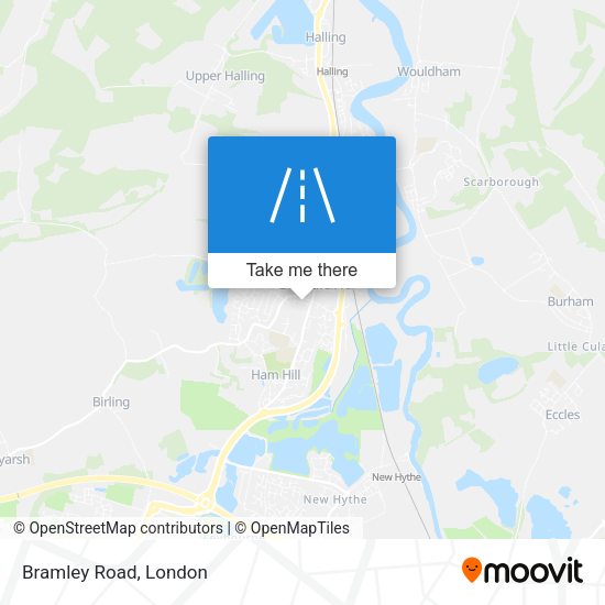 Bramley Road map