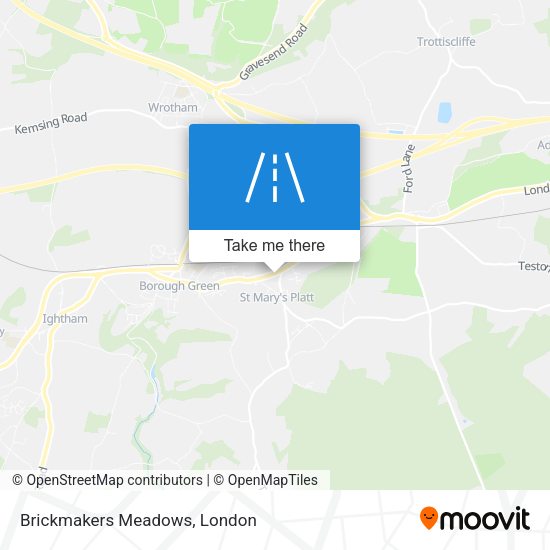 Brickmakers Meadows map