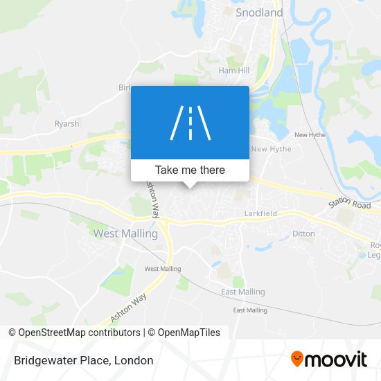 Bridgewater Place map