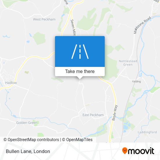 Bullen Lane map