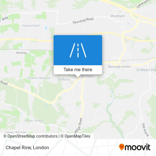 Chapel Row map