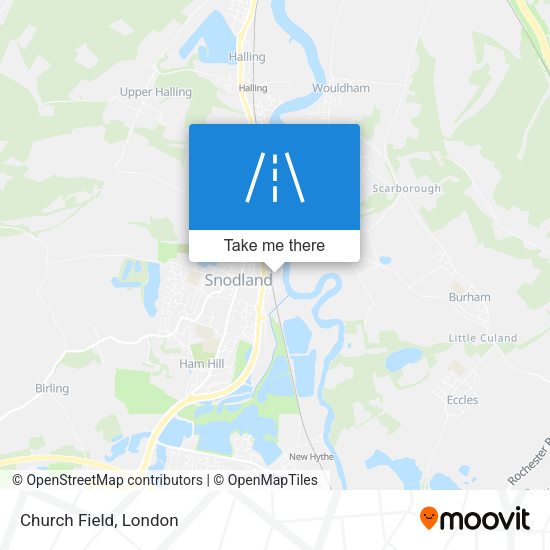 Church Field map
