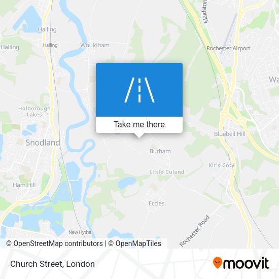 Church Street map