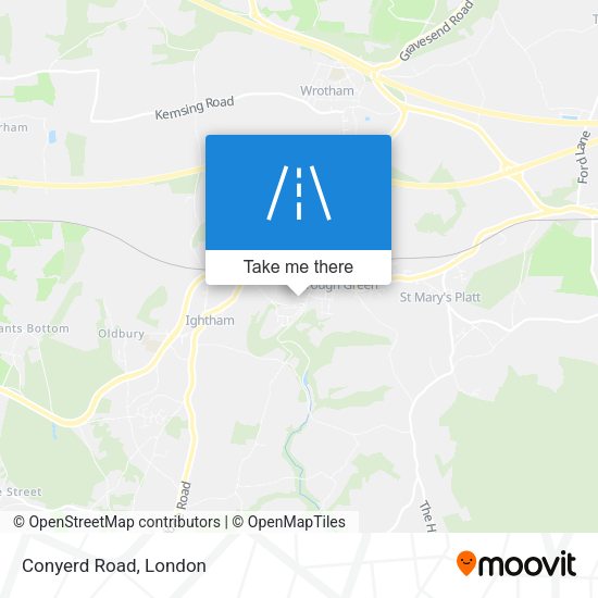 Conyerd Road map