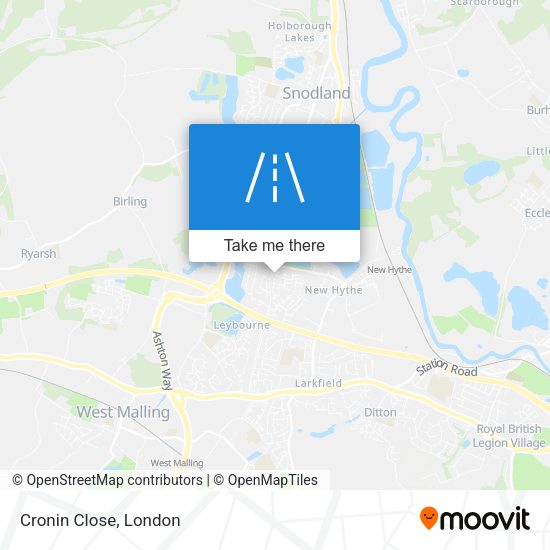 Cronin Close map